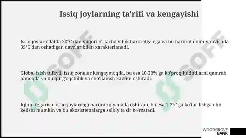 Sayyoramizdagi issiq joylar 3