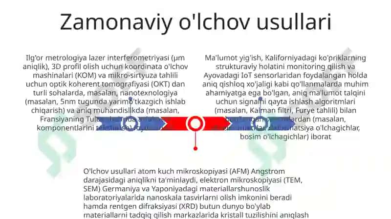 Massaning oʻlchanish usullari 3