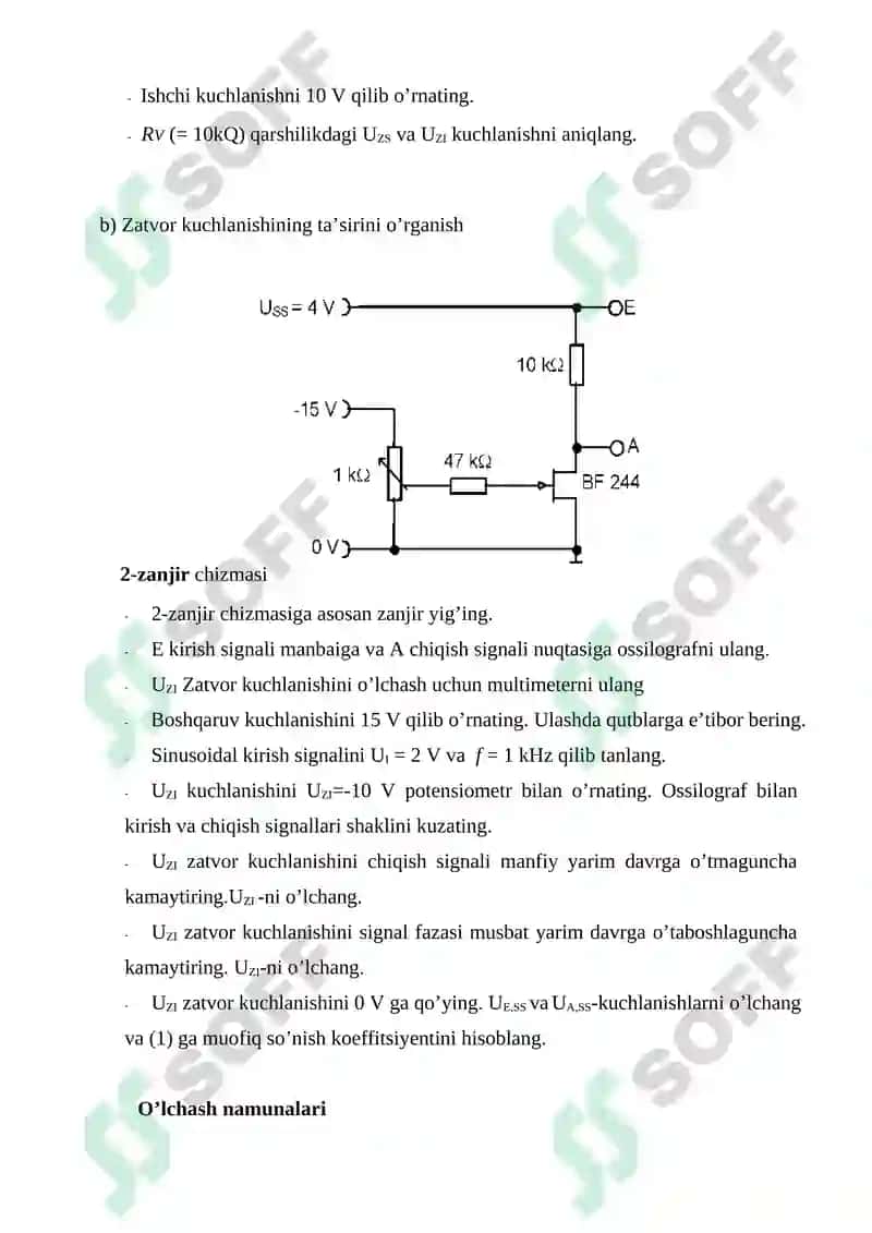 Maydonli tranzistor ishlab chiqarish laboratoriyasi 3