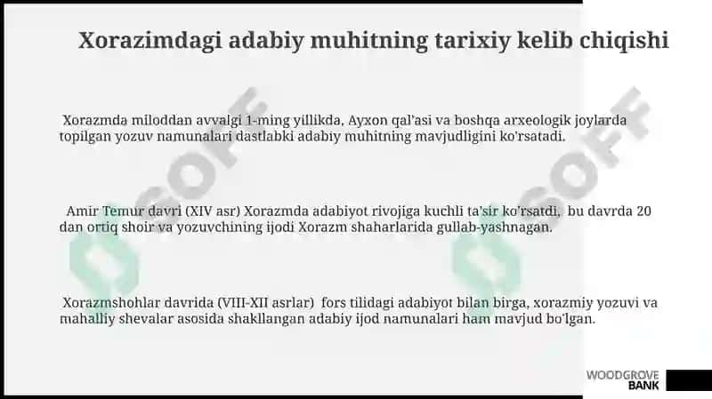 Xorazim adabiy muhiti 3