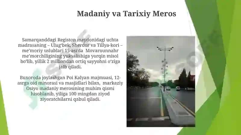 O'zbekistonda rekreatsiya va turizm 3