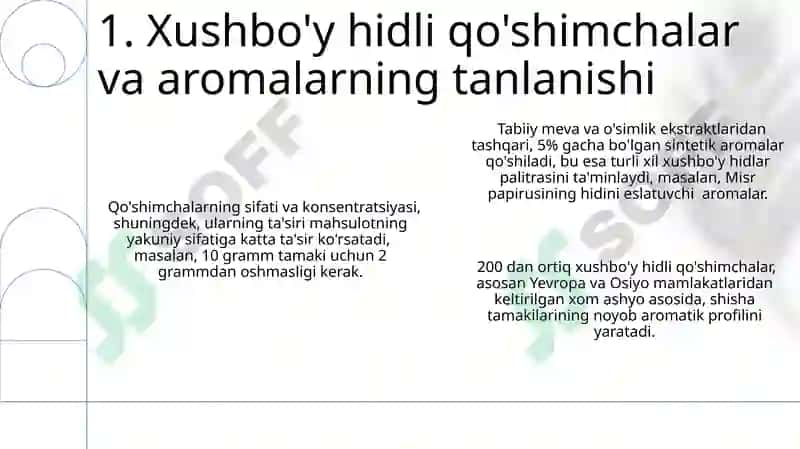 Shiशा Tamakining Xom Ashyosini Sotib Olish 3