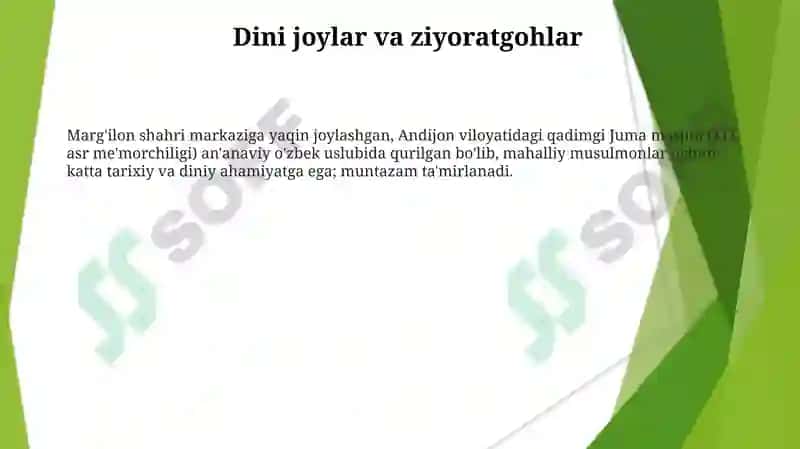 Marg'ilonning Tarixiy Joylari 3