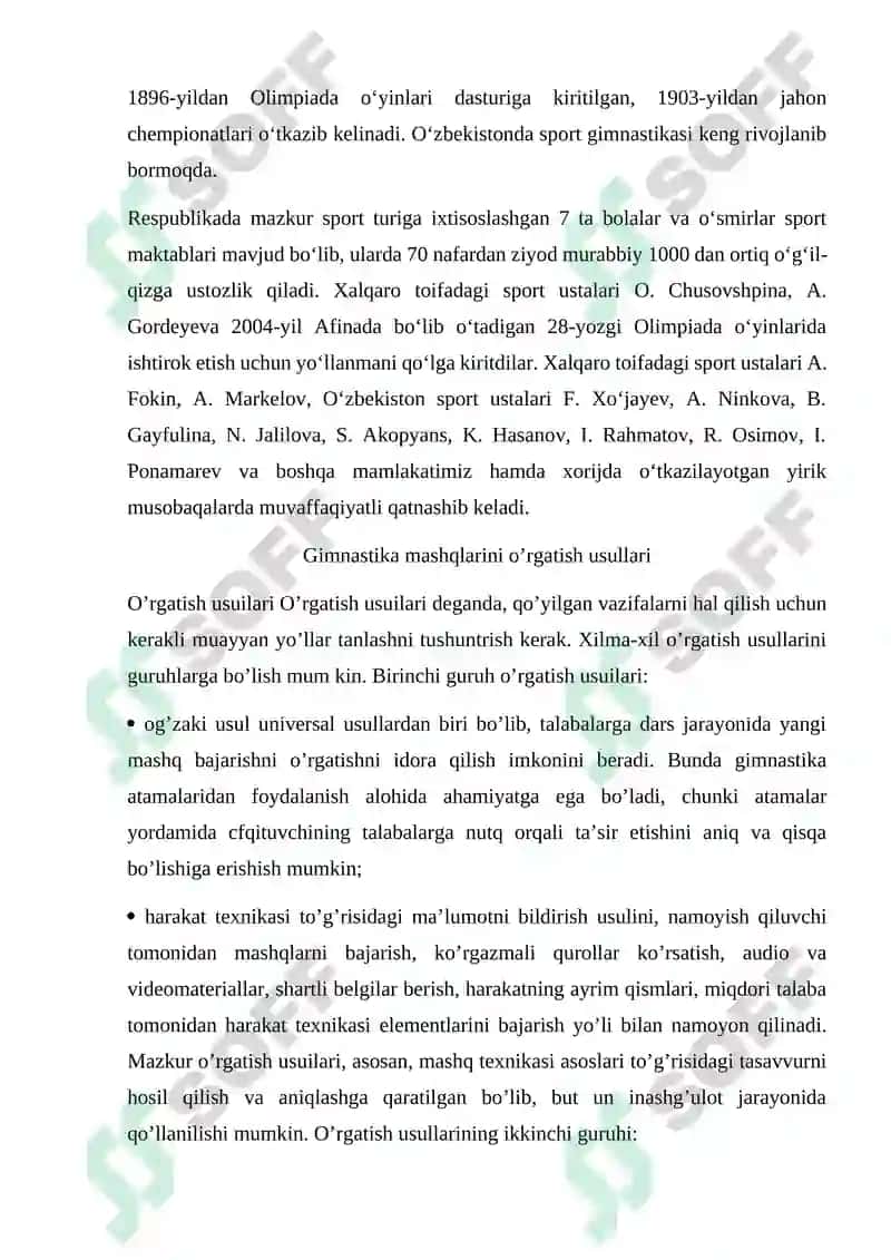 Gimnastika mashqlari 3