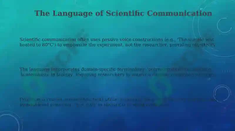 The Language of Scientific Inquiry 3