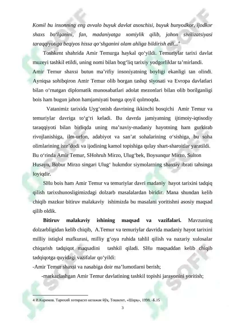 TEMURIYLAR DAVRI MADANIYATI 3