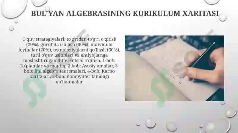 Bul'yan Algebrasi 3