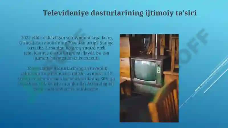 Televideniya sanoati sifatida 3