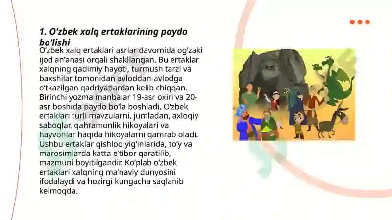 Oʻzbek xaliq ertaklari 3