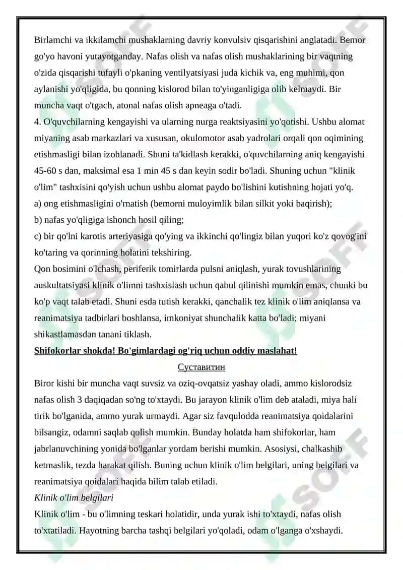 O’lim Haqida Tushuncha 3