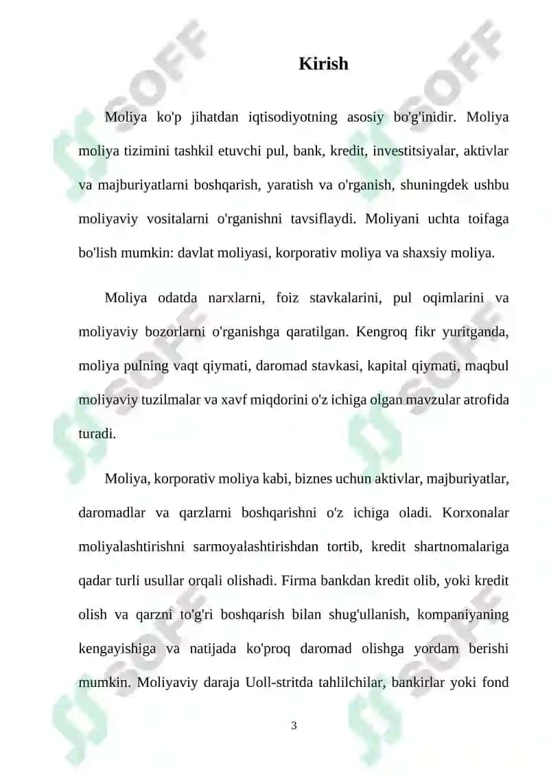 Moliya va iqtisodiyot sohasida ma’lumotlar 3