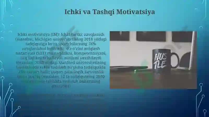 Ichki va Tashqi Motivatsiya 3