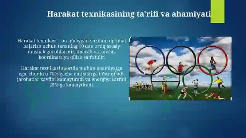 Harakat texnikasi 3
