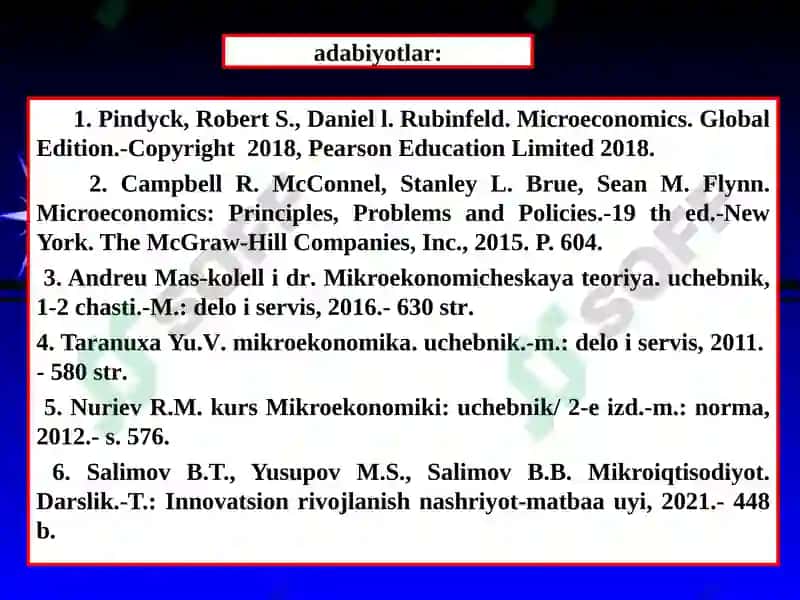 Mikroiqtisodiyot 3
