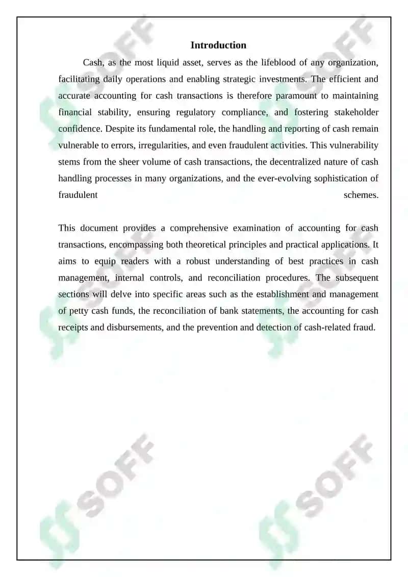 Accounting for Cash Transactions 3