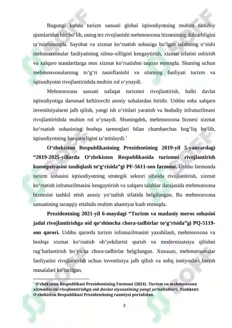 MEHMONXONALARNING TURLARI VA TASNIFLANISHI 3