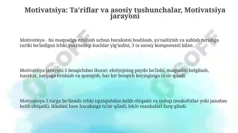 Motivatsiya 3