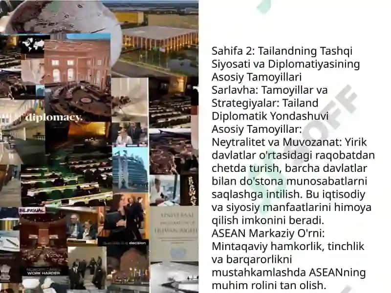 Tailandning Diplomatik Madaniyati 3
