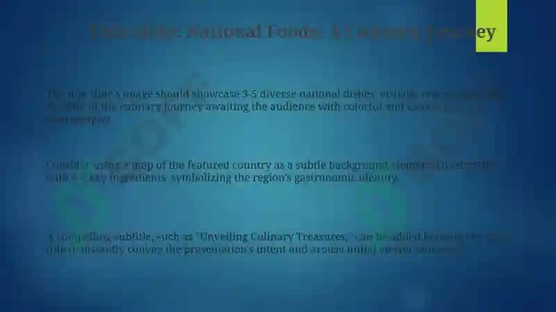 PPT about national food 3