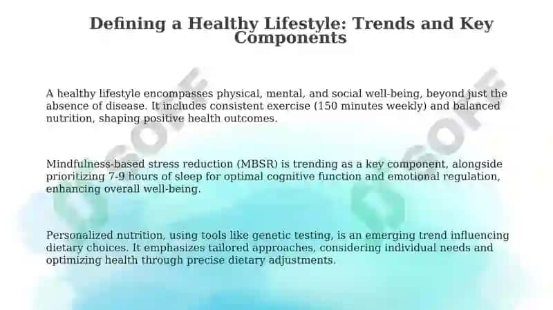 Healthy Lifestyle: Trends and Challenges 3