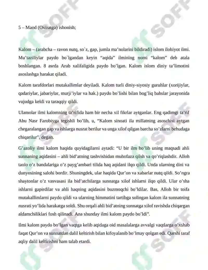 Aqida 3