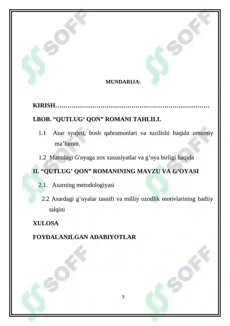 Qutlug'qon romanining tahlili 3