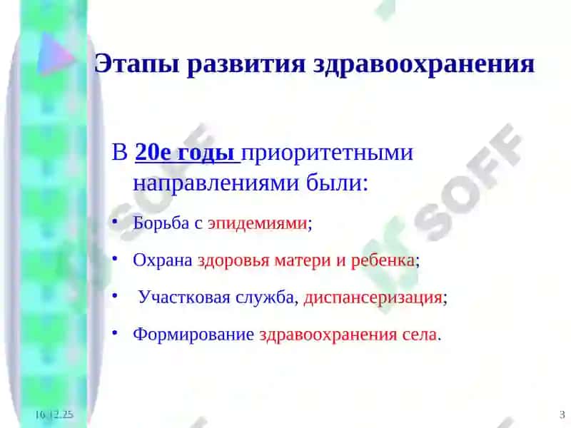 Этапы развития здравоохранения 3