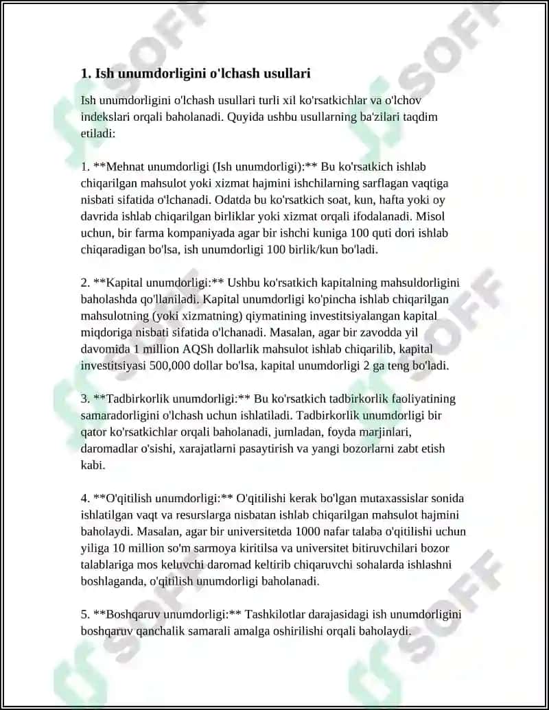 SKREPERLARNI ISH UNUMDORLIGINI ANIQLASH 3
