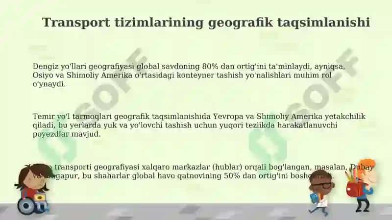 Jahon transporti geografiyasi 3