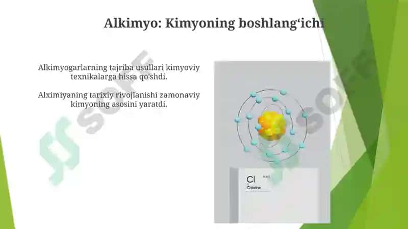 Kimyoning Rivojlanishi Tarixi 3