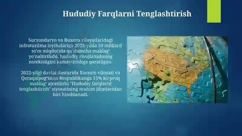 Davlatning mintaqaviy siyosati 3