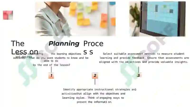 Lesson Planning A Blueprint-for Effective Teaching 3