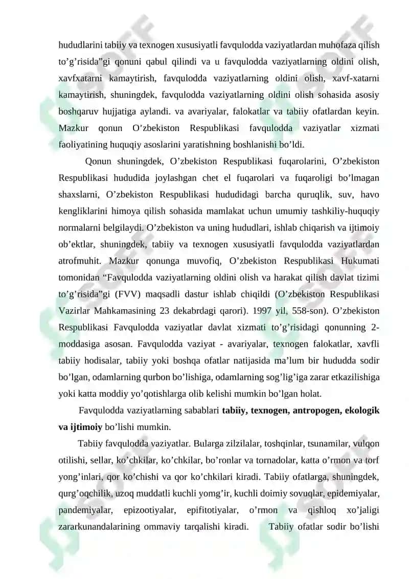 Favqulodda vaziyatlardan himoya qilish 3