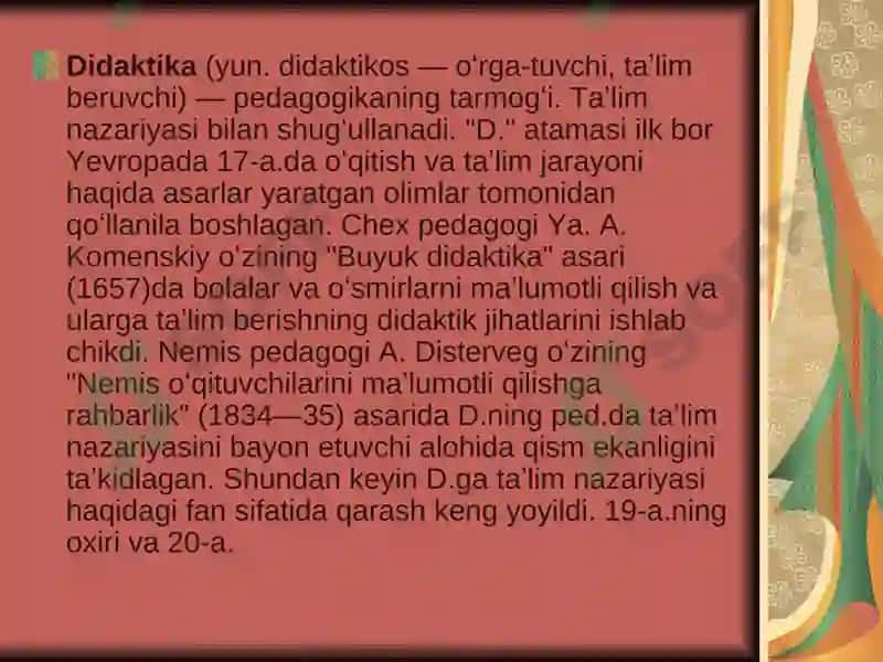 Didaktika 3