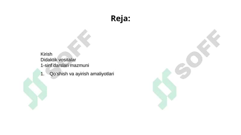 Boshlangʻich sinf matematika darsligi 3
