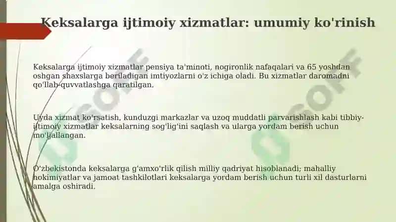 Keksalarga ijtimoiy xizmatlar 3