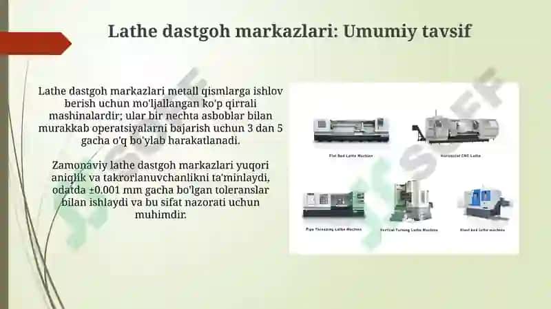 Lathe dastgoh markazlari 3
