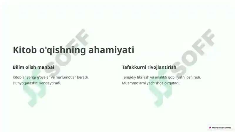 Kitobxonlik madaniyatini shakllantirish 3