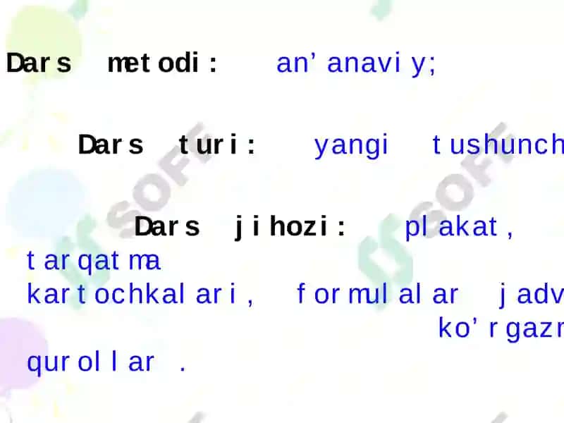 Ratsional sonlar ustida arifmetik amallar xossalari 3