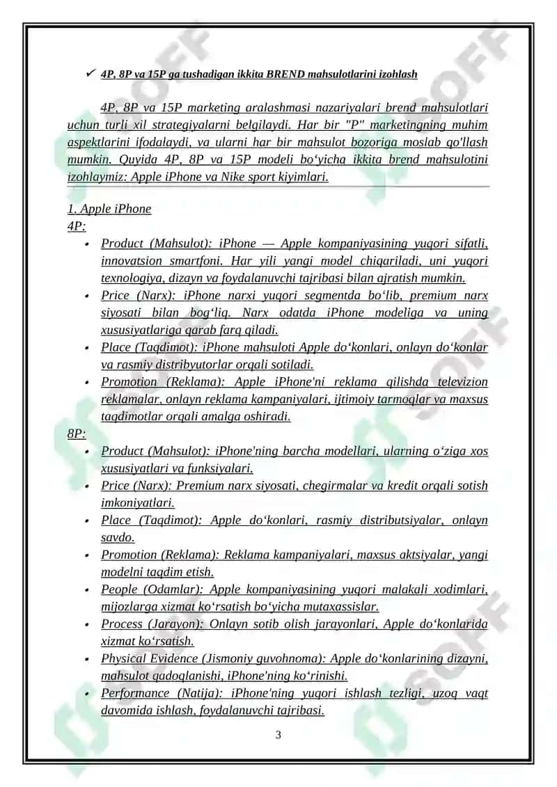Marketingni tahlil qilish 3