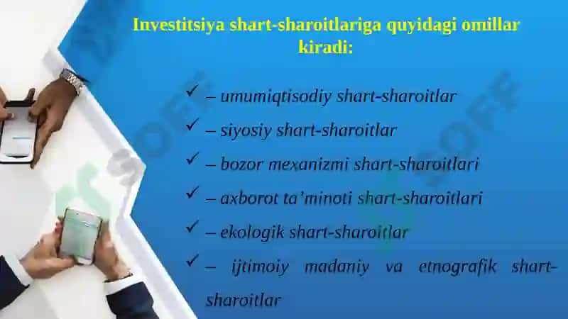 Investitsiya jarayonlarining mazmuni va asosiy bosqichlari 3