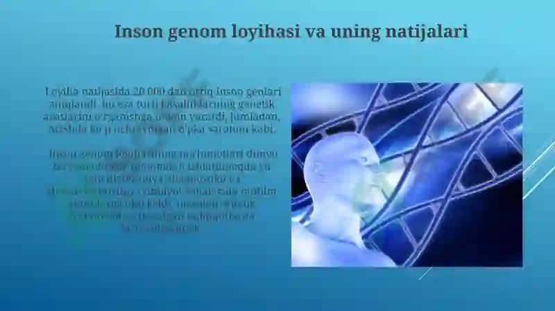 Inson Genetikasi: Asosiy Tushunchalar 3