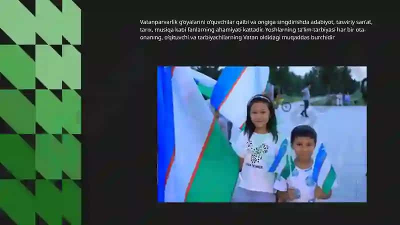 Vatanga muhabbat va tabiatga ehtirom 3