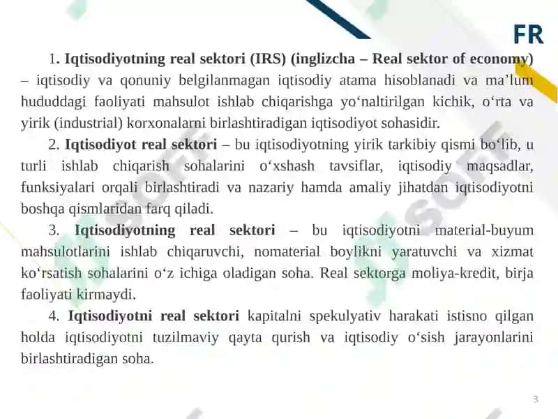 REAL SEKTORNING MAKROIQTISODIY TAHLILI 3