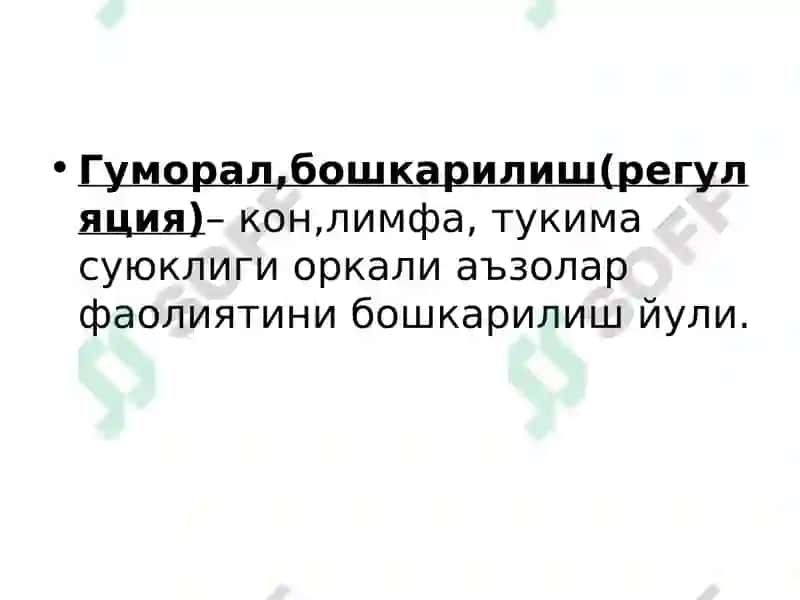 Ички секреция безлари вазифалари 3