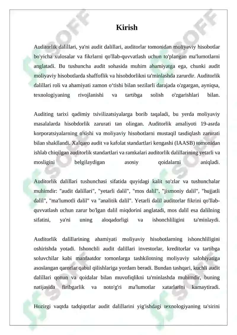 Auditorlik dalillari 3