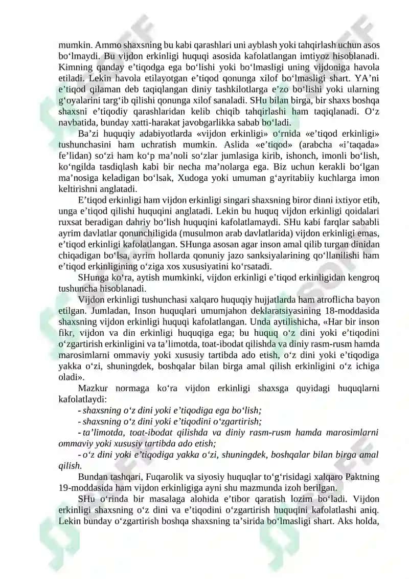 O'zbekistonda faoliyat yurituvchi diniy tashkilotlar 3