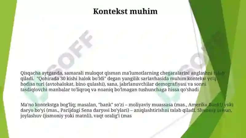Esse haqida tushuncha 3