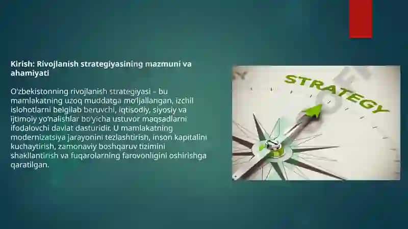 O‘zbekistonning rivojlanish strategiyasi 3
