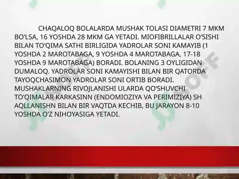Bolalarda mushak tizimi 3